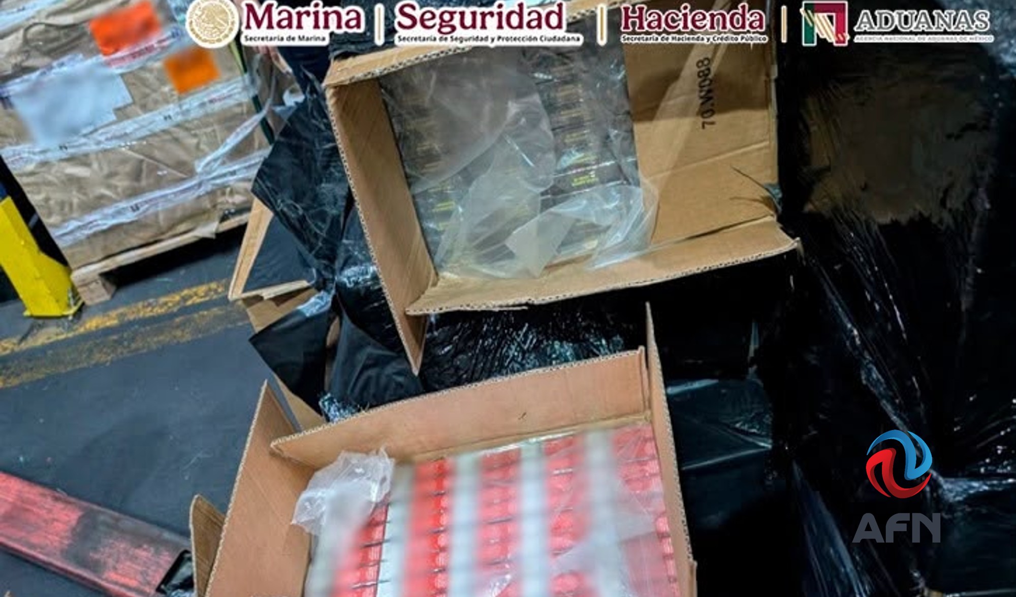 Decomisan casi 6 millones de cigarros pirata procedentes de Asia