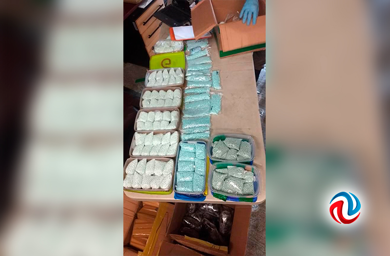 Decomisaron casi diez toneladas de drogas en Tijuana