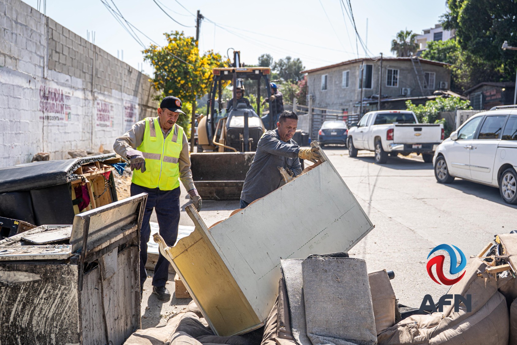 Retira ayuntamiento 57 toneladas de basura pesada en tres delegaciones