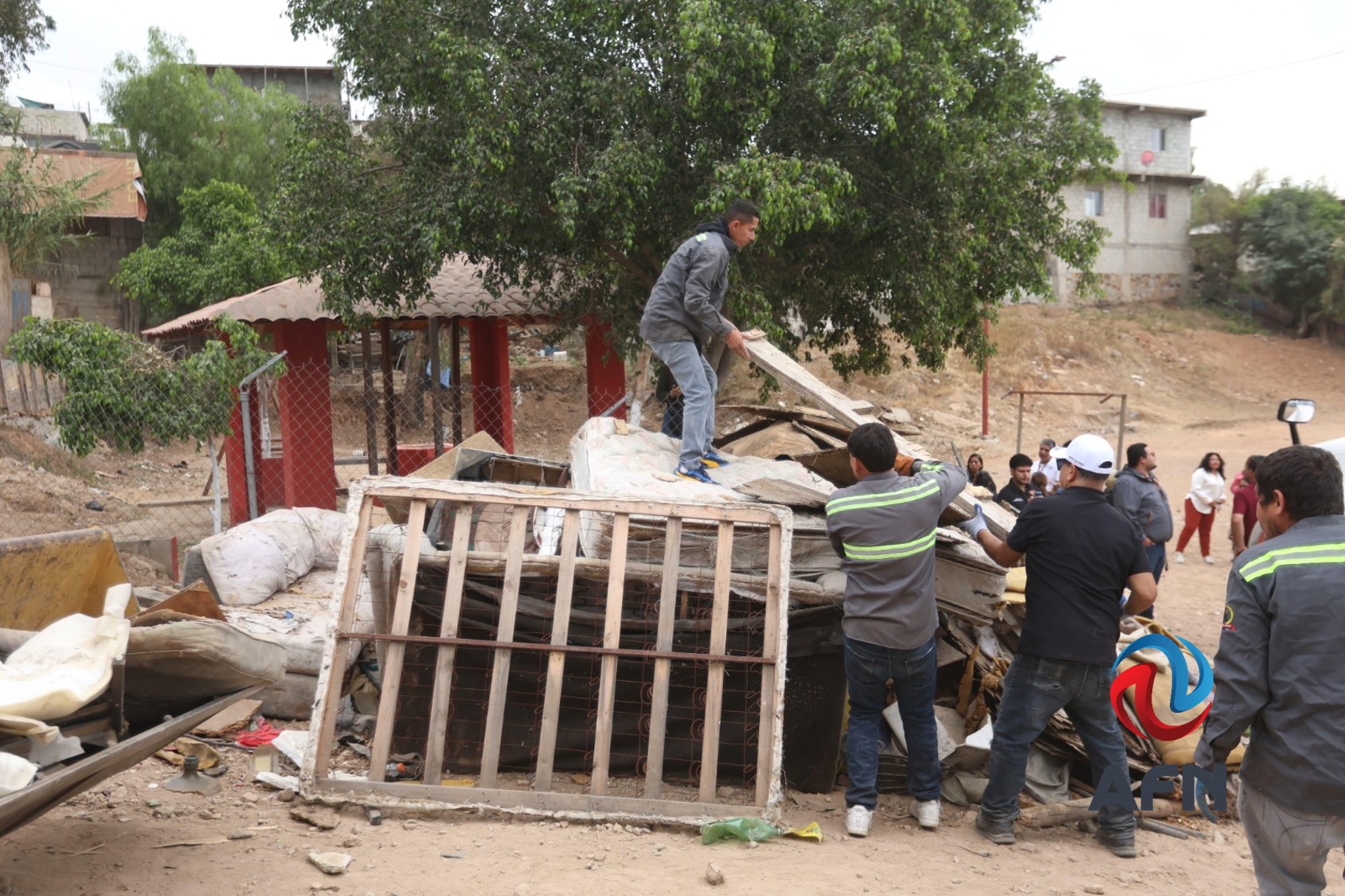 Recolectaron más de 55 toneladas de basura en tres delegaciones