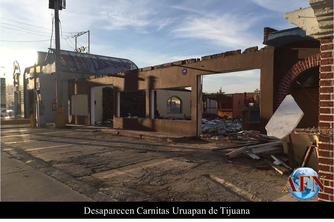 Desaparece Carnitas Uruapan de Tijuana