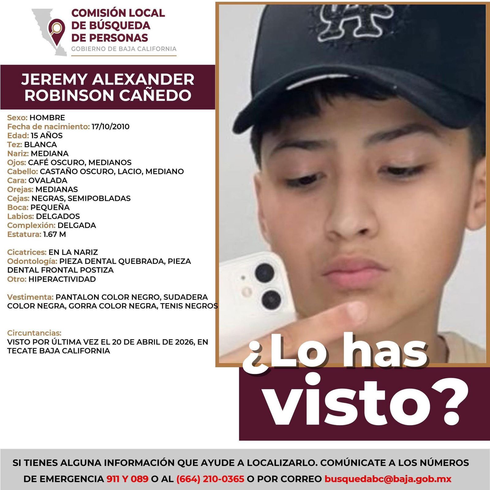 Al menos siete menores de Tijuana y Tecate han desaparecido en una semana