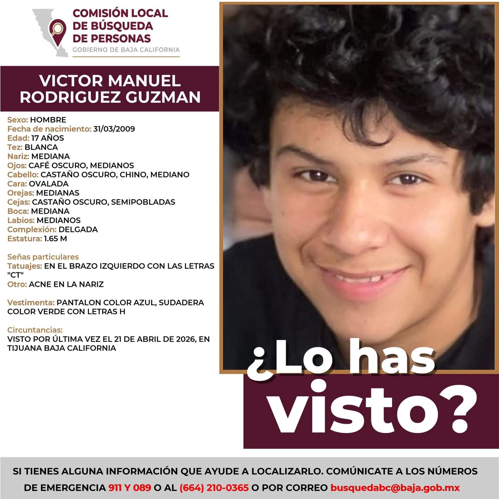 Al menos siete menores de Tijuana y Tecate han desaparecido en una semana