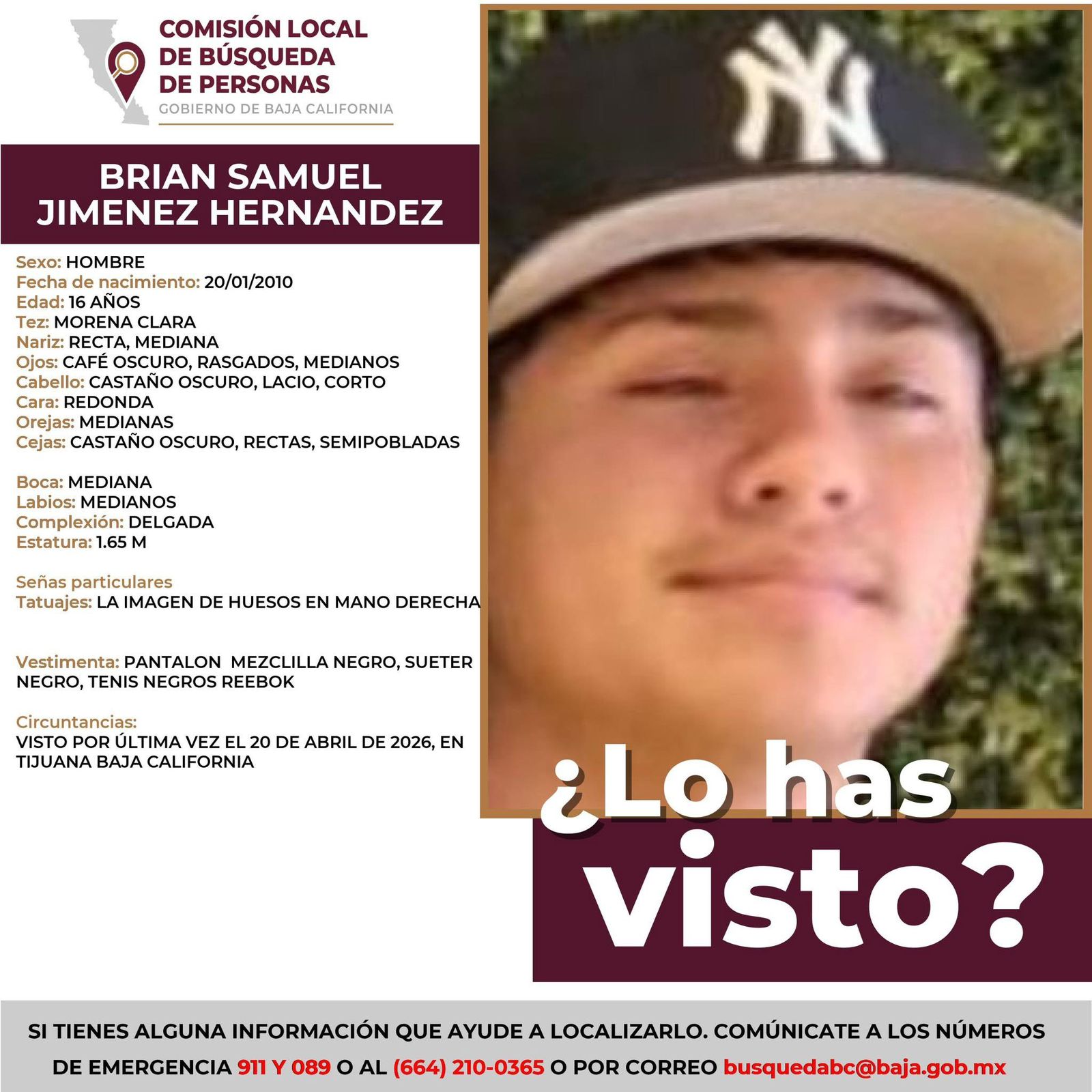 Al menos siete menores de Tijuana y Tecate han desaparecido en una semana