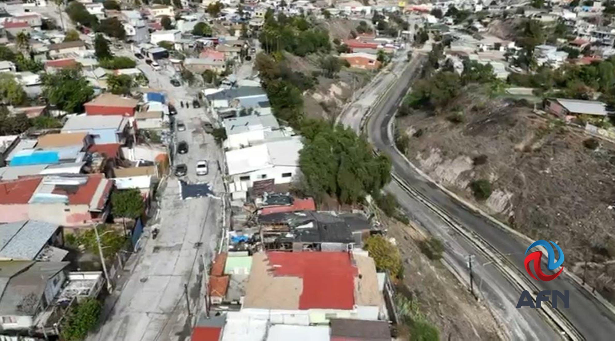 Vigila Protección Civil el deslizamiento activo de la Sánchez Taboada