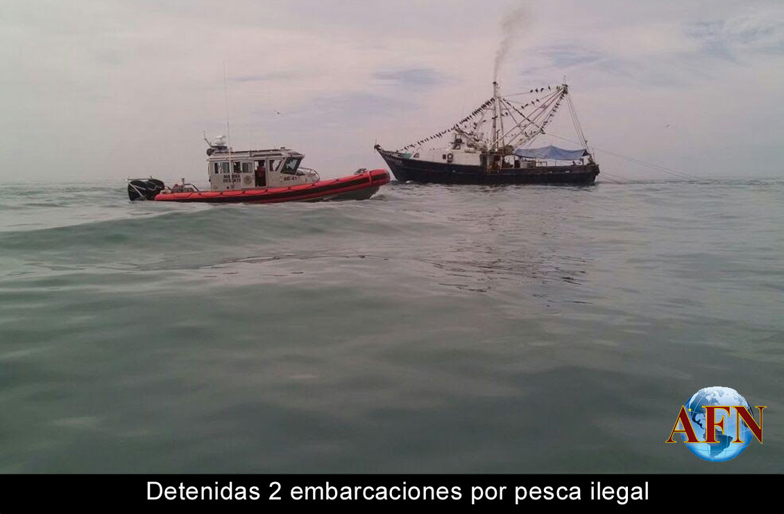 Detenidas 2 embarcaciones por pesca ilegal 