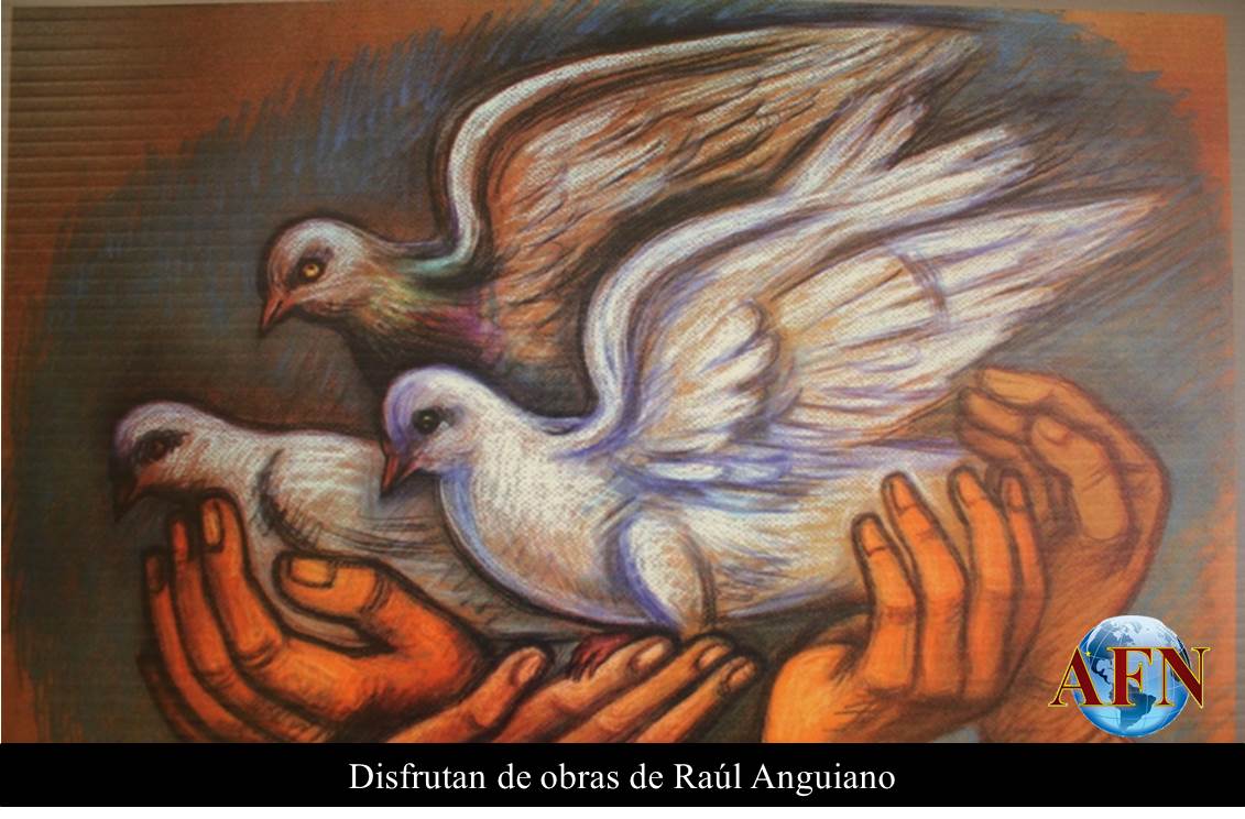Disfrutan de obras de Raúl Anguiano
