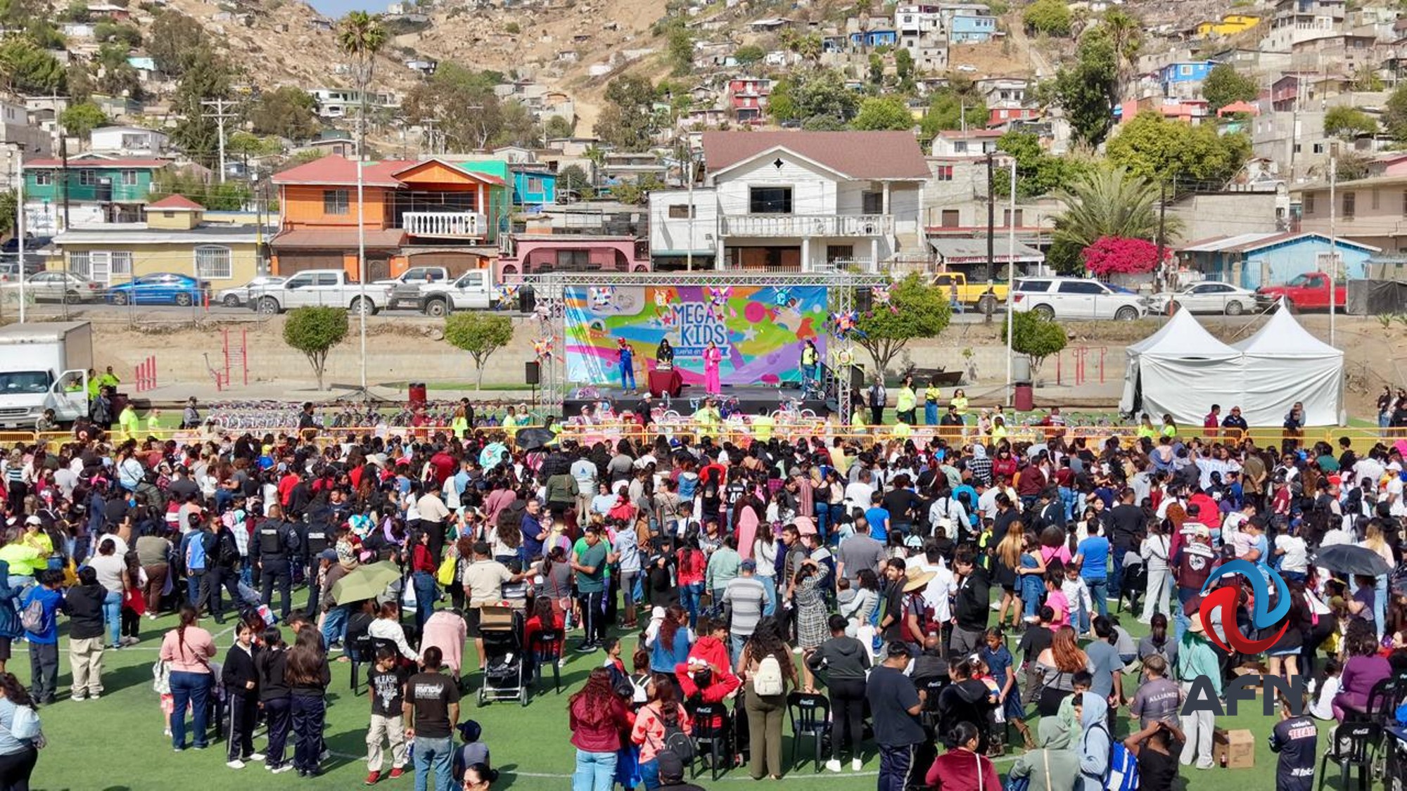 Más de mil 500 niños disfrutaron del festival Mega Kids 2026 de Ensenada