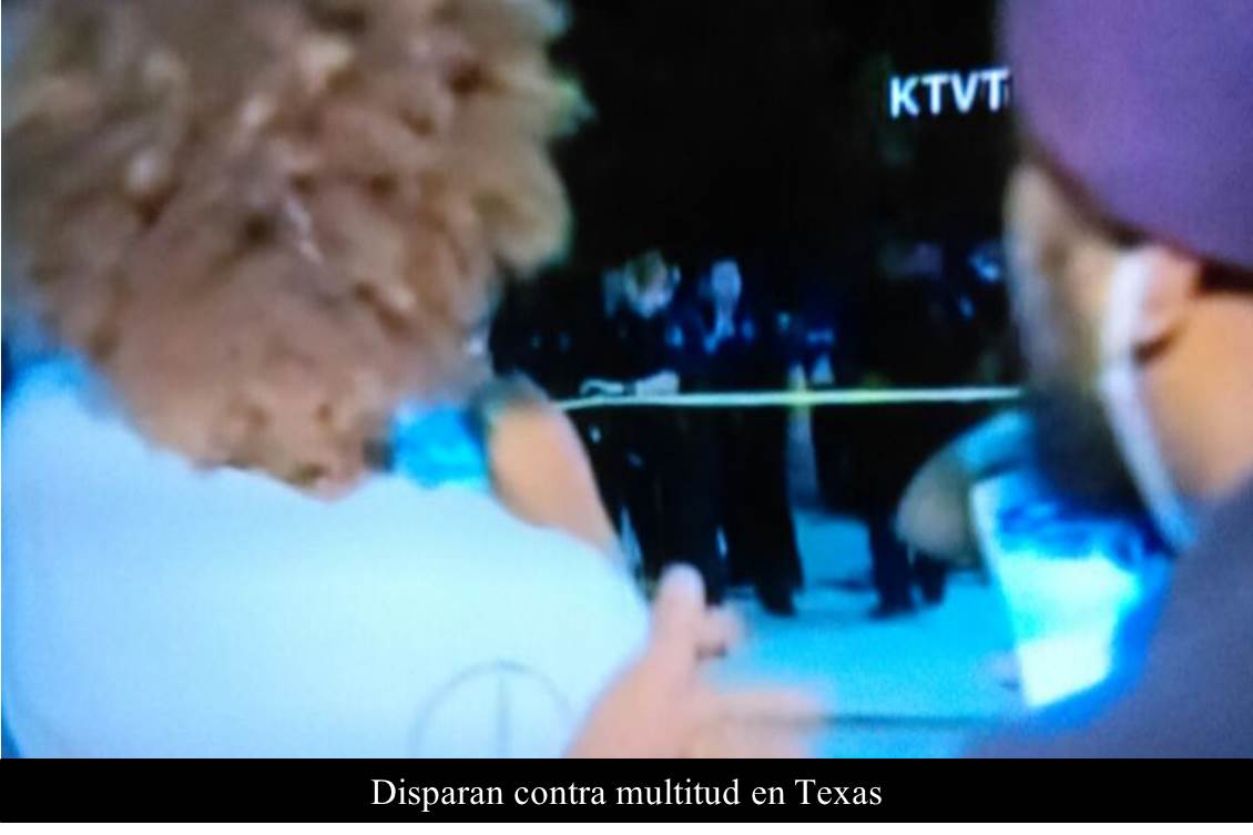 Disparan contra multitud en Texas