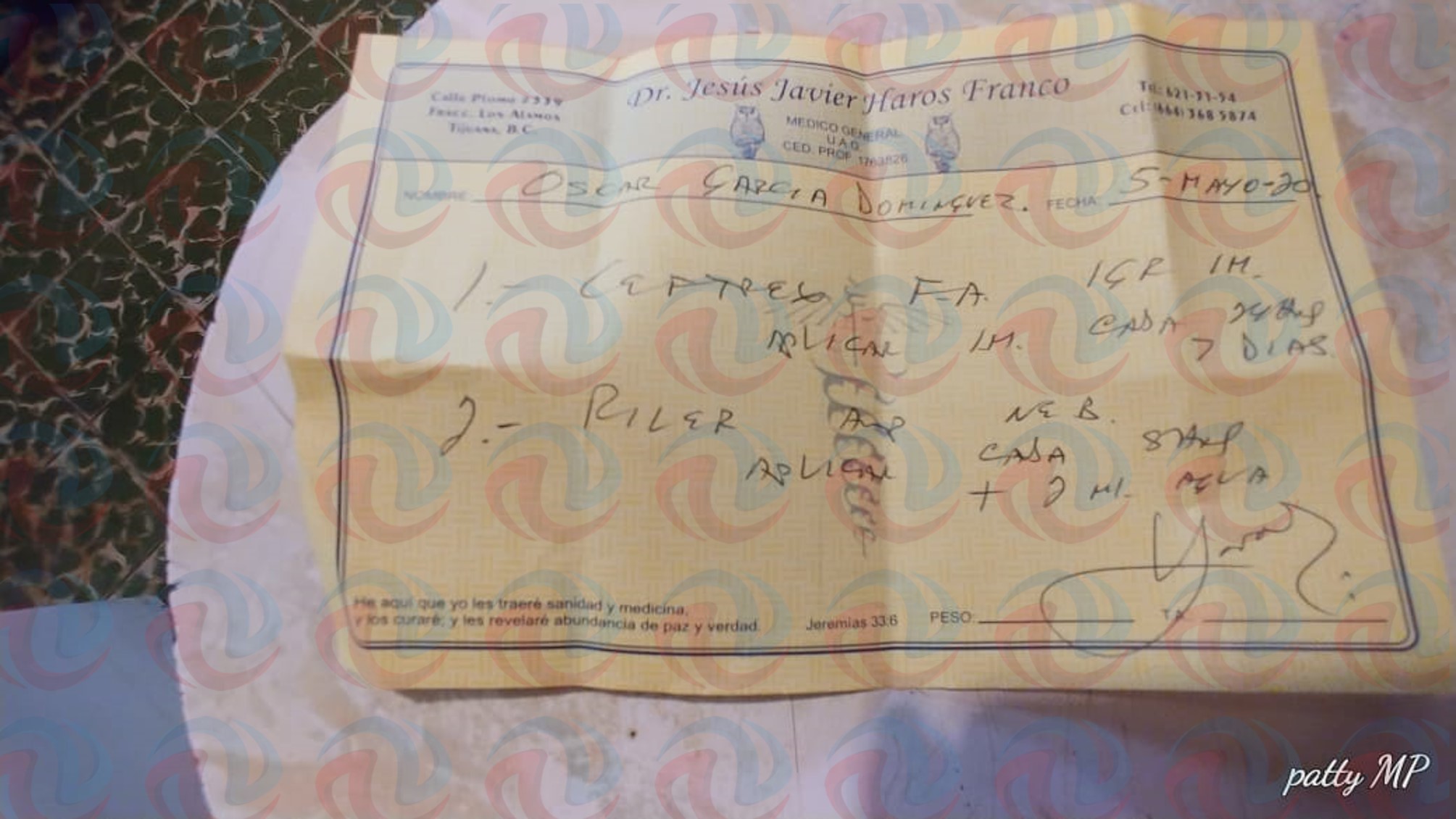 Diputado despide a colaborador que sufrió Covid