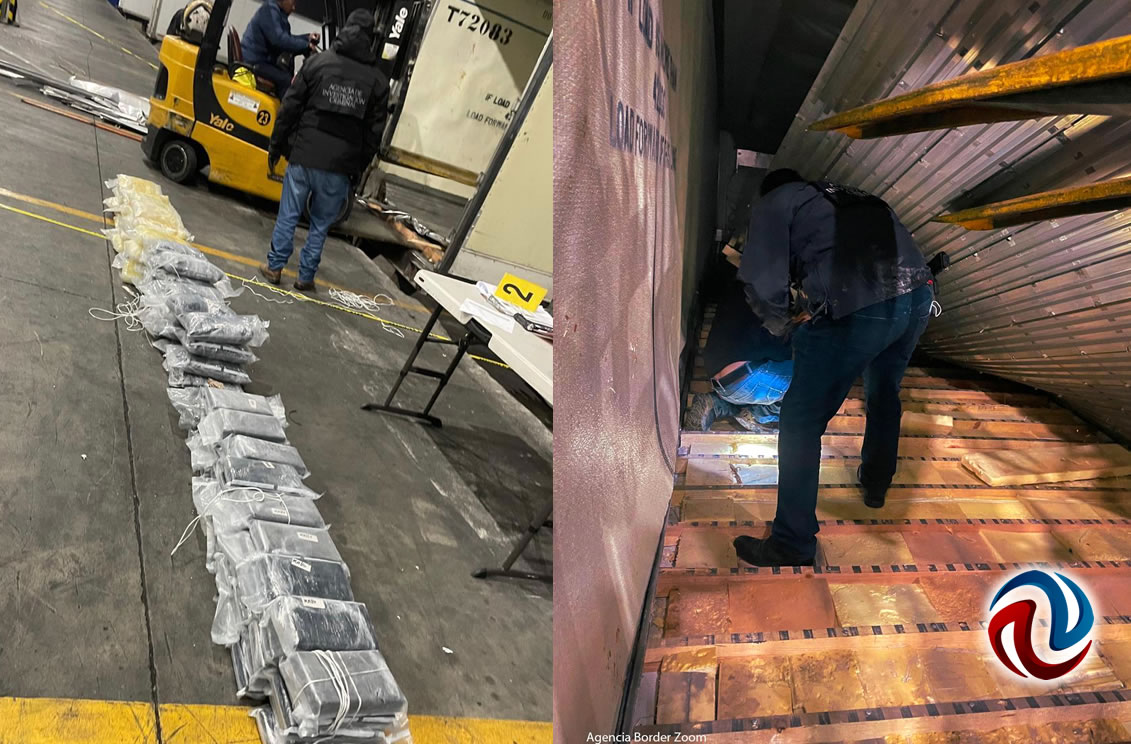 Decomisan cargamento de metanfetamina y cocaína en la Aduana de Otay