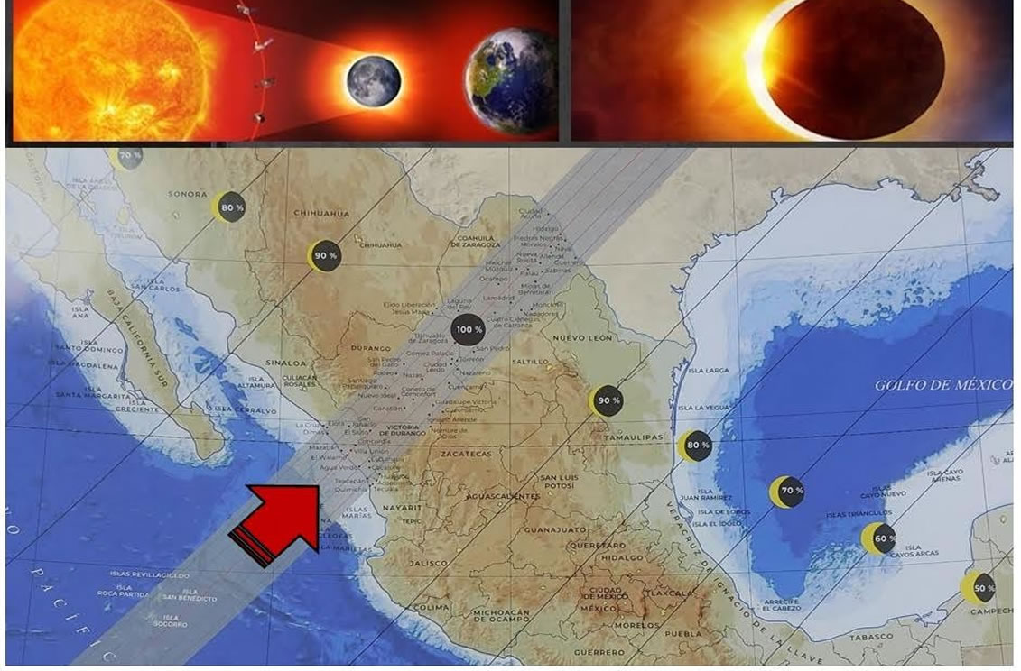 El eclipse del 8 no deberá verse de forma directa