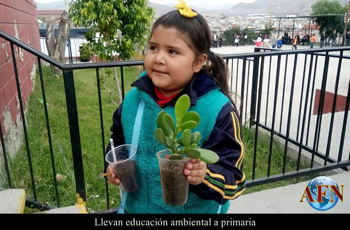 Llevan educación ambiental a primaria