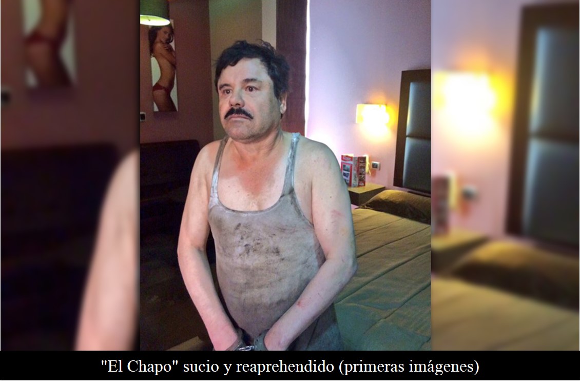Recaptura Marina a El Chapo Guzmán