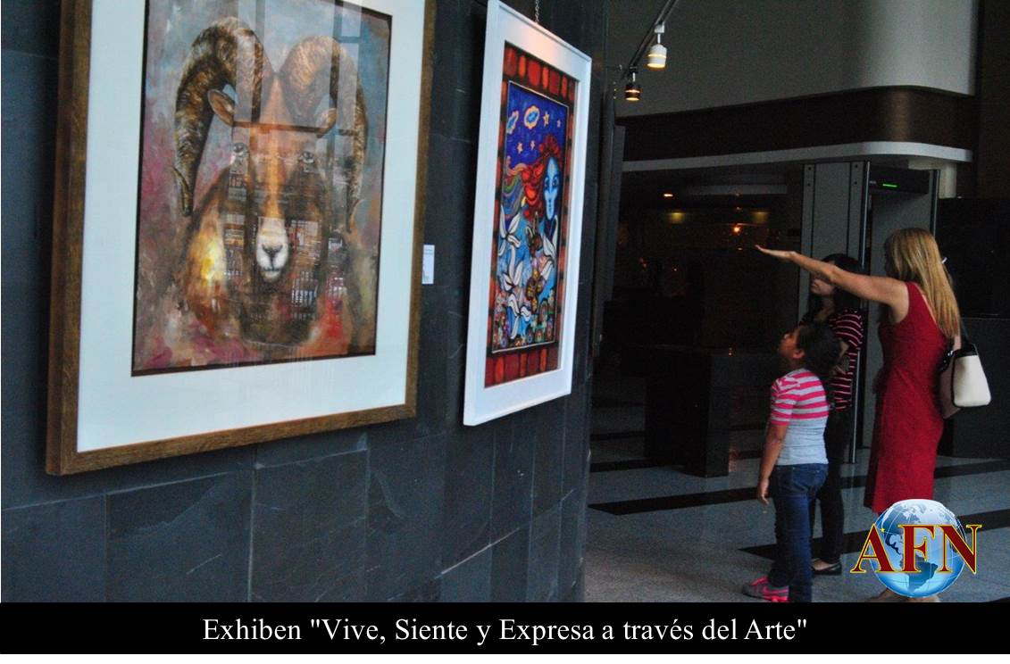 Exhiben Vive, Siente y Expresa a través del Arte 