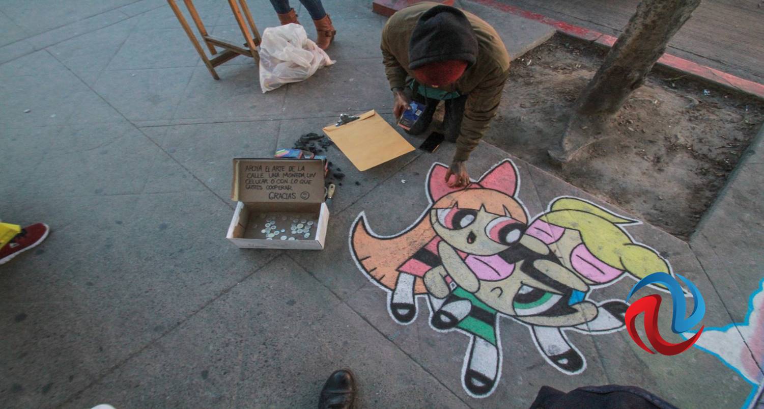 Edgar puede ahora expresar su arte en las calles