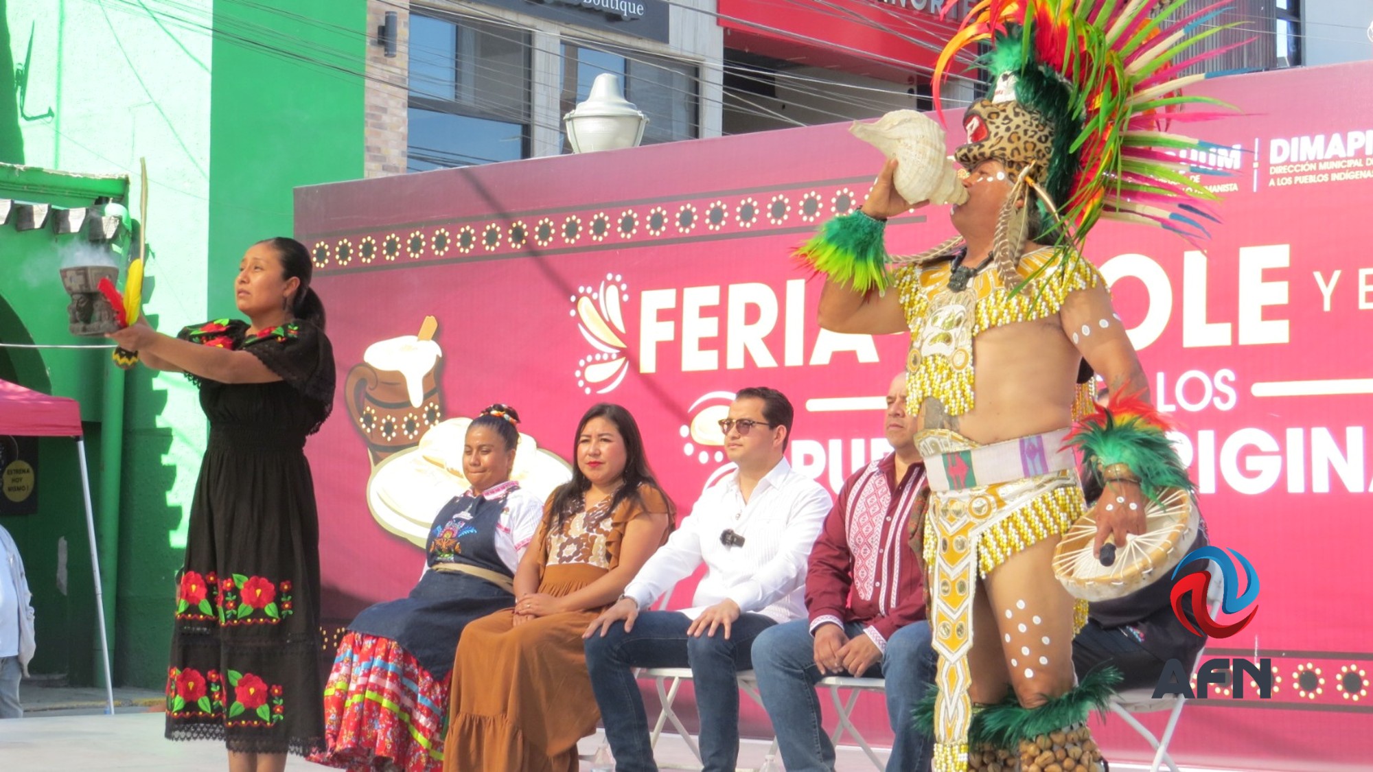 Inauguran la Feria del Atole y el Tamal de los Pueblos Originarios