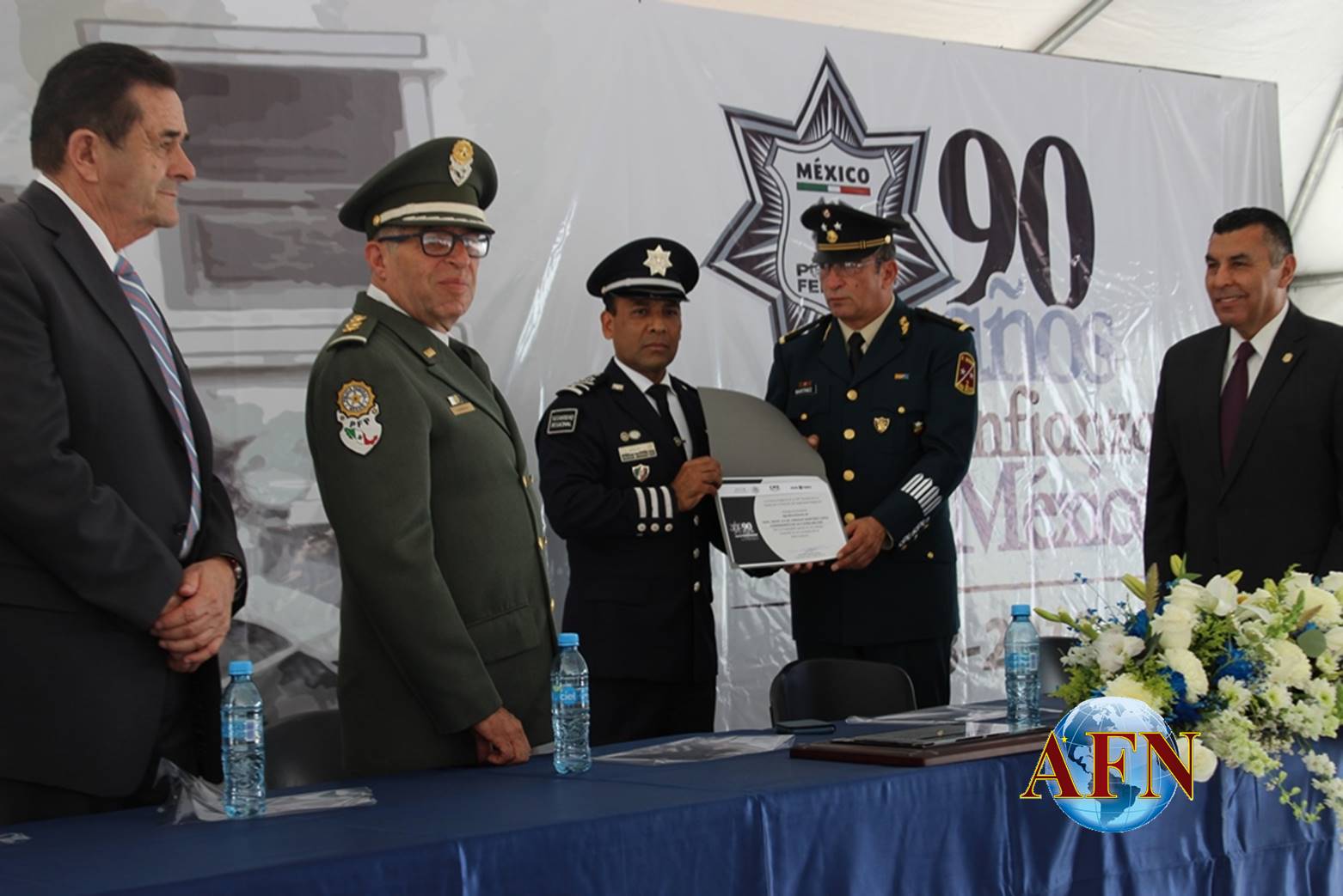 Festejan 90 aniversario de la Policía Federal