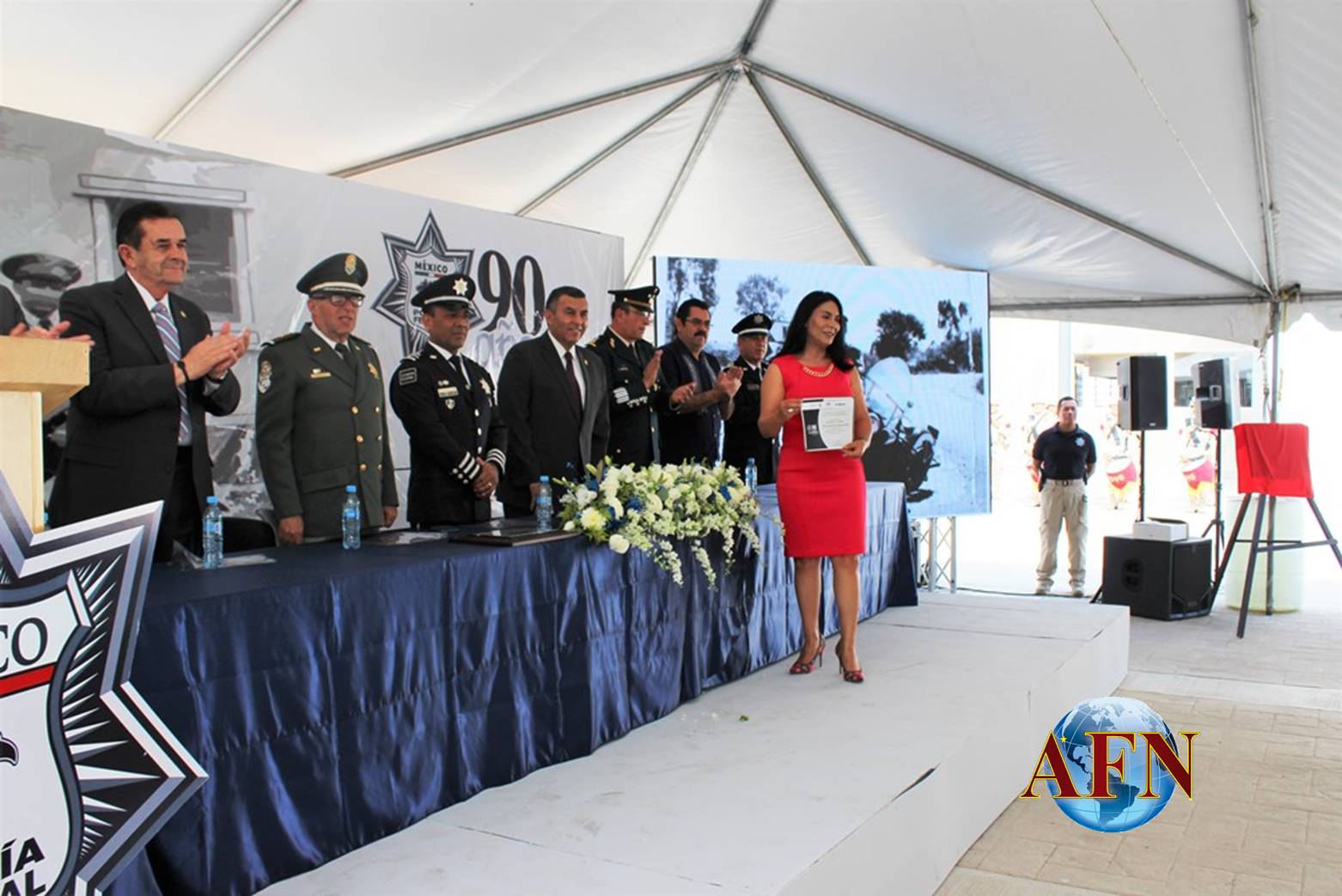 Festejan 90 aniversario de la Policía Federal