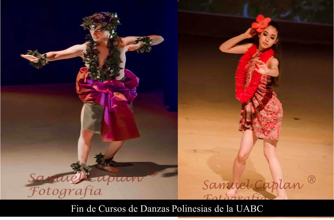Fin de Cursos de Danzas Polinesias de la UABC