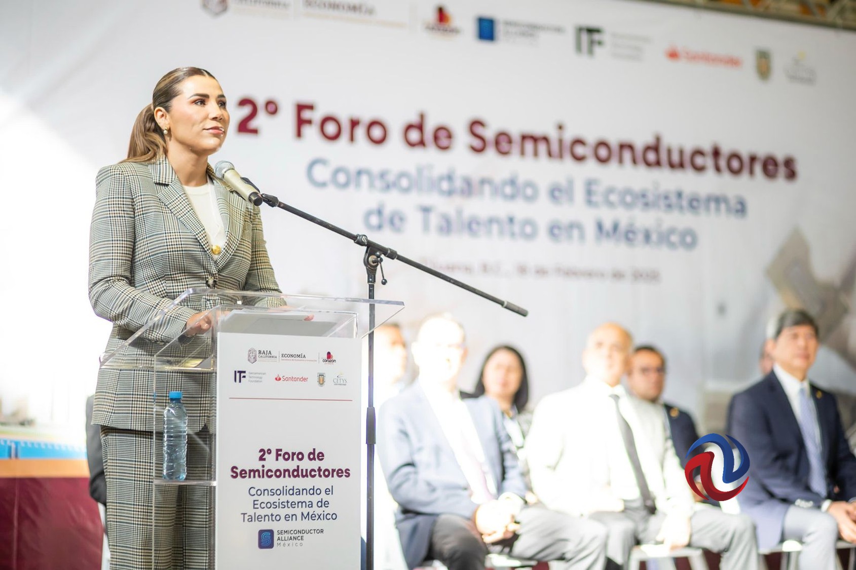 Inauguró Marina del Pilar el segundo Foro de Semiconductores en CETYS