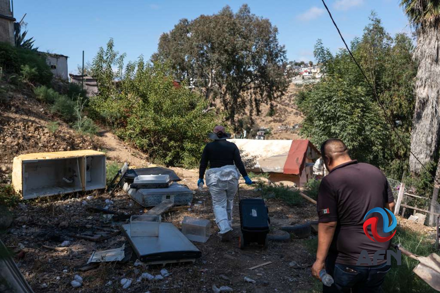 Hallan fosa clandestina en un predio de la colonia Lázaro Cárdenas