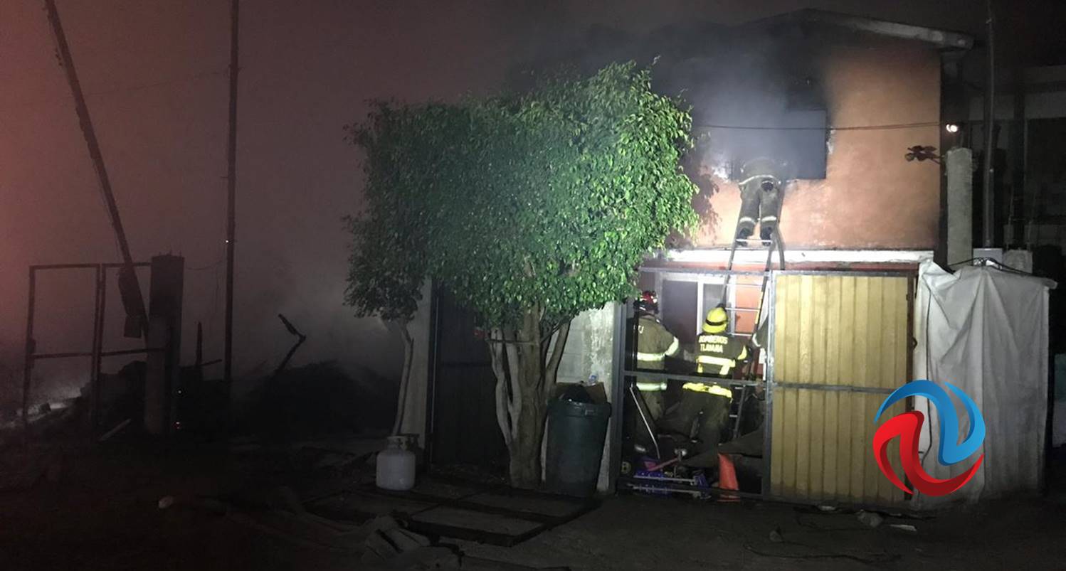 Diez casas se consumen por el fuego en Nueva Aurora