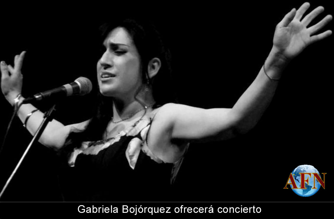 Gabriela Bojórquez ofrecerá concierto