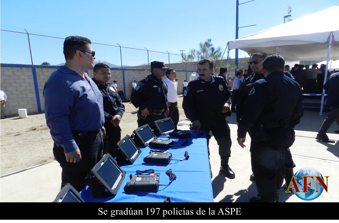 Se gradúan 197 policías de la ASPE
