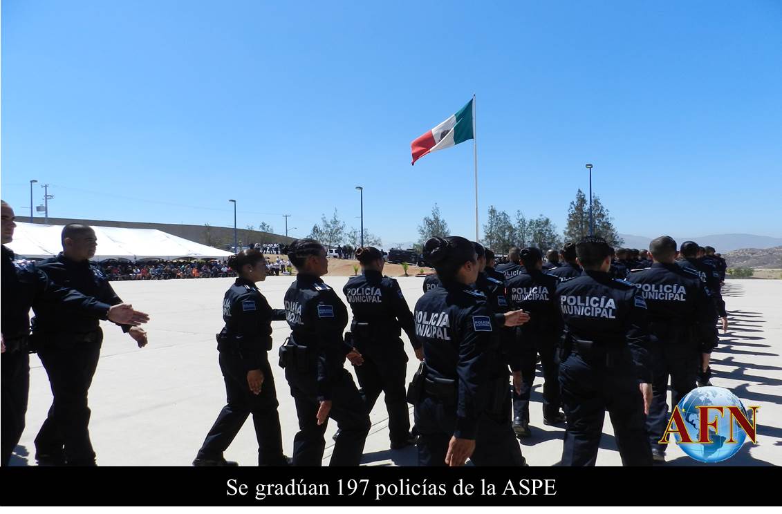 Se gradúan 197 policías de la ASPE