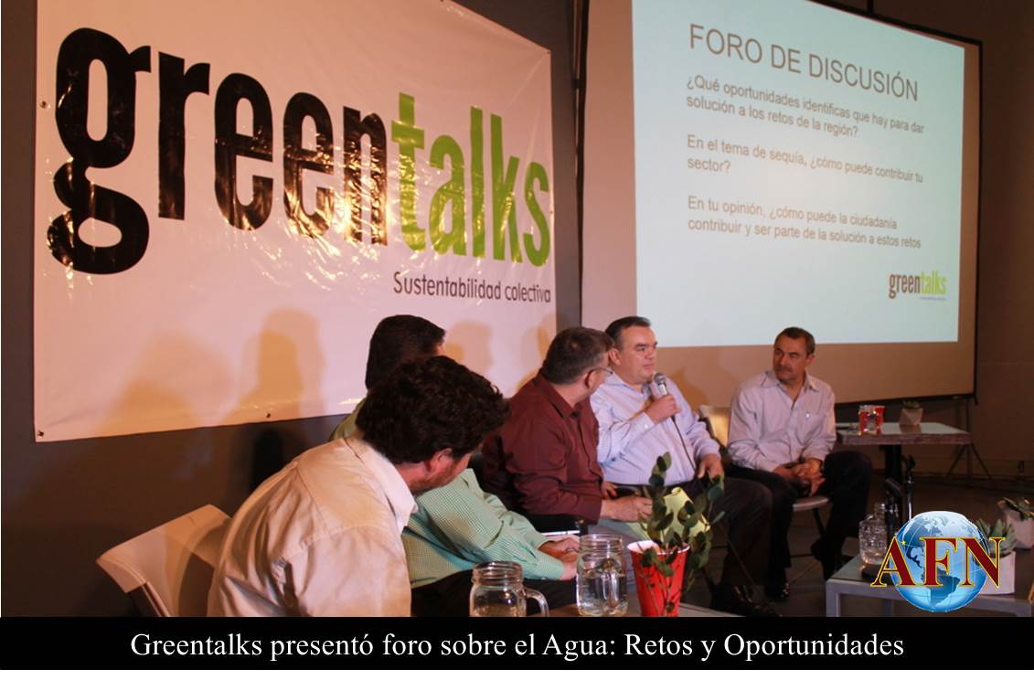 Greentalks presentó foro sobre el Agua: Retos y Oportunidades