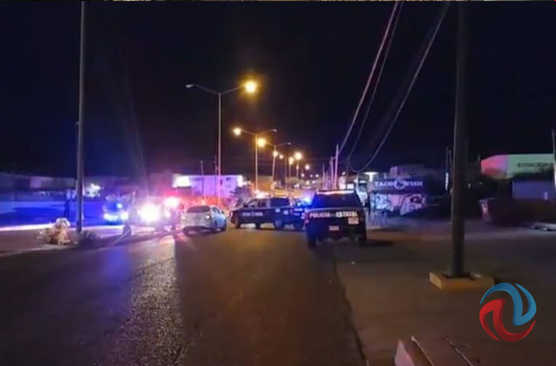 Arrojaron un cuerpo afuera de las instalaciones de la Comisaría de Guaymas 