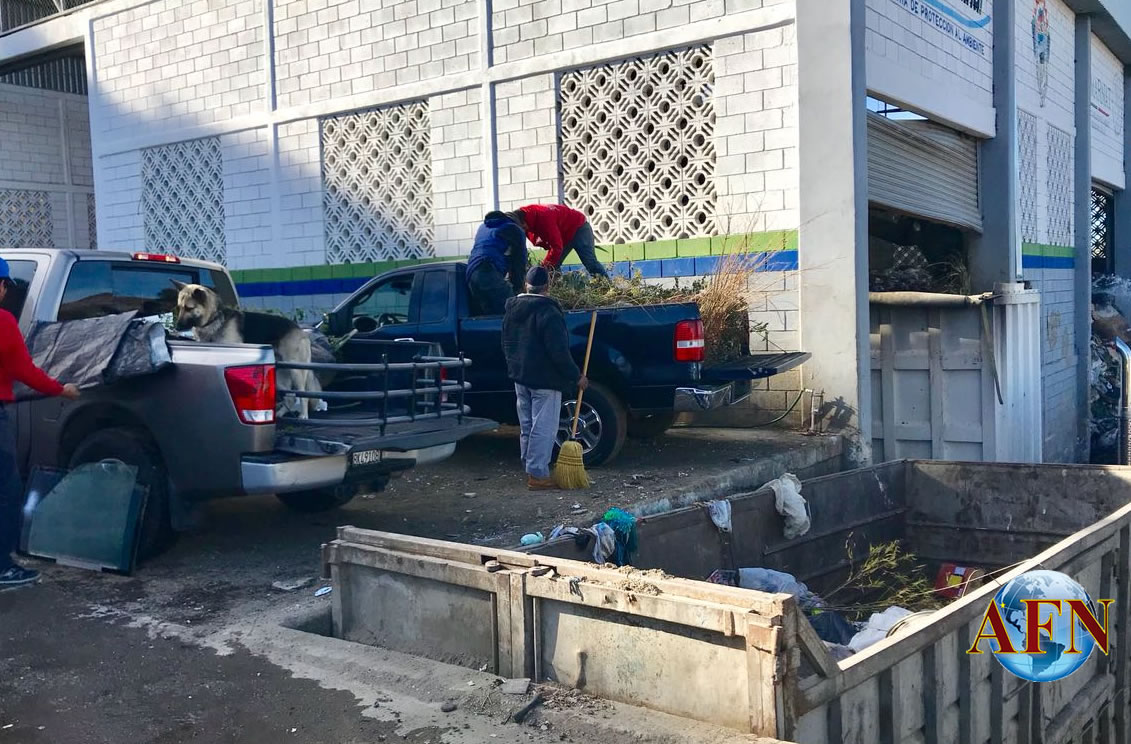 Hacen limpieza en Centro de Transferencias