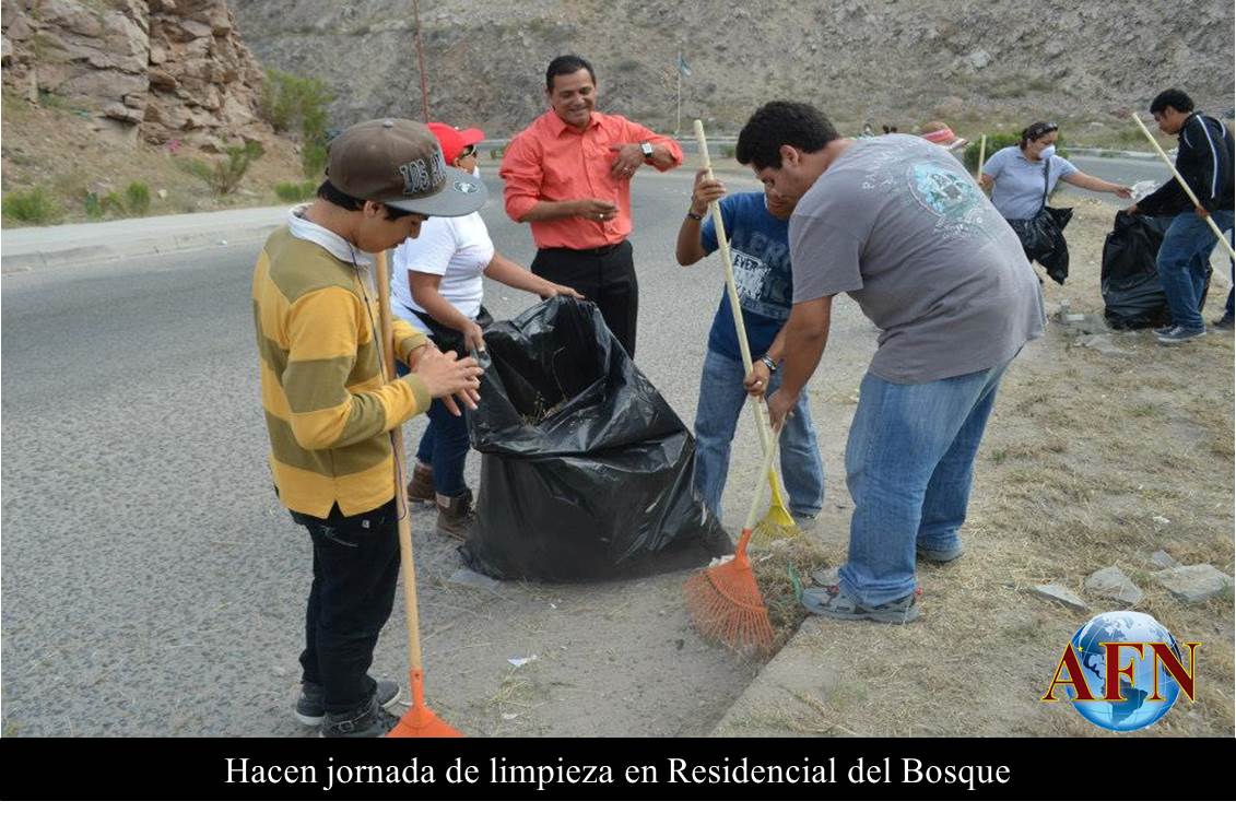 Hacen jornada de limpieza en La Presa