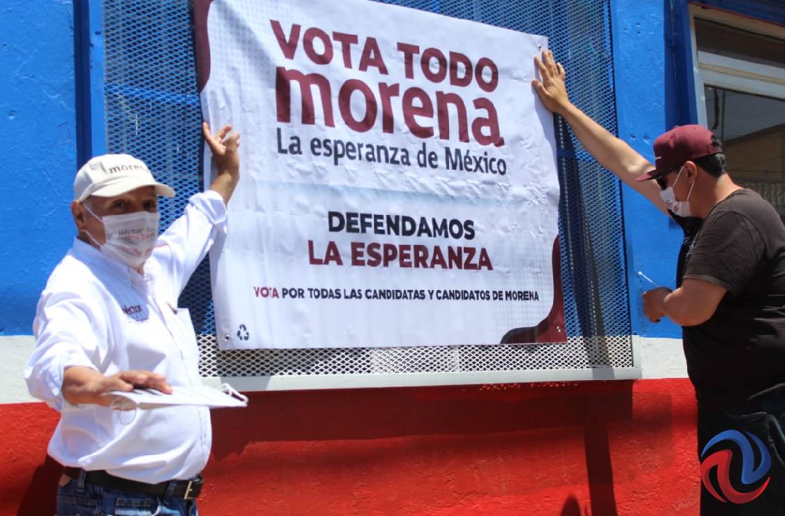 Visita Héctor Mares a residentes del Cañón K