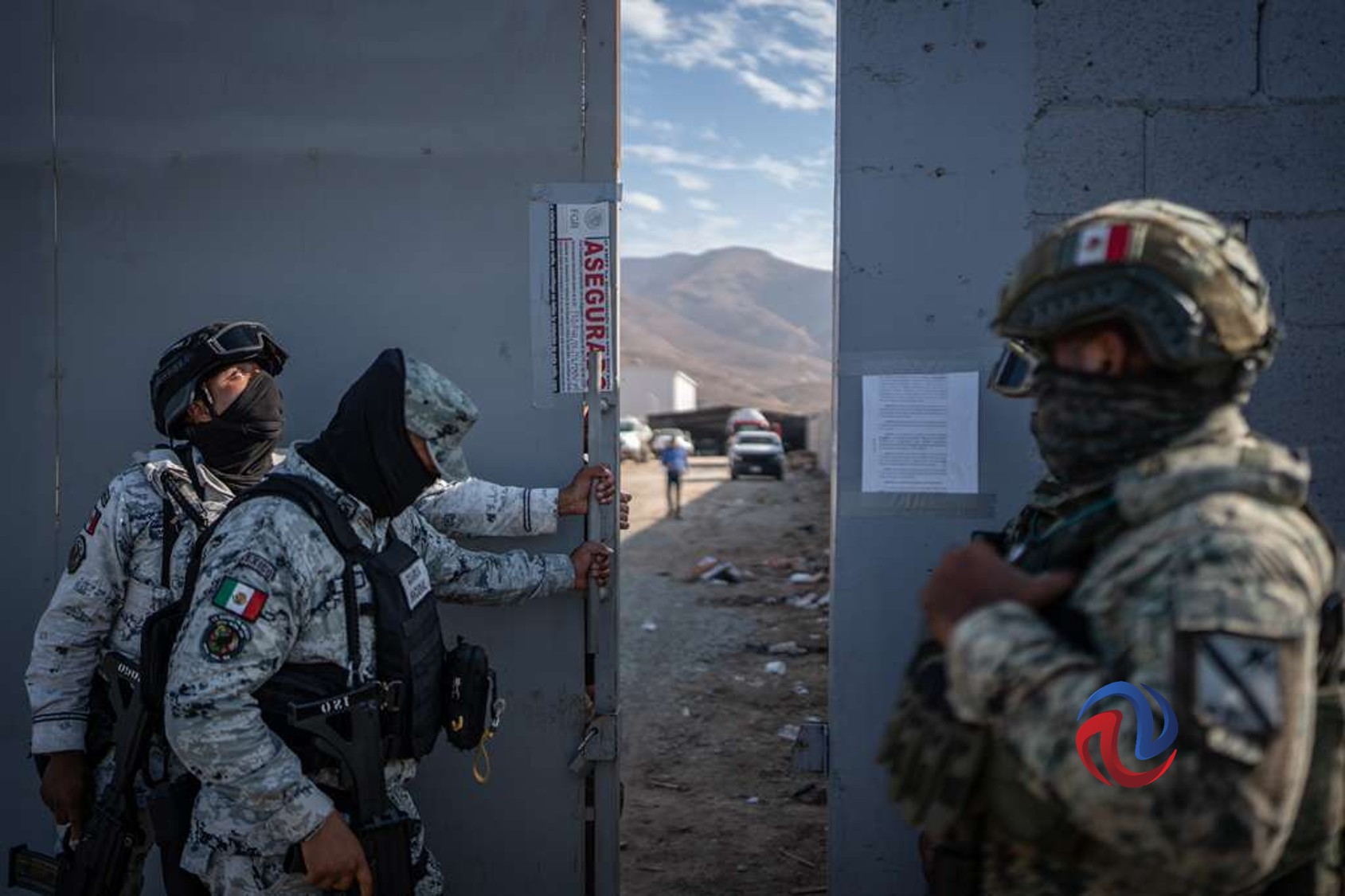 Decomisan 60 mil litros de huachicol en predio ubicado en la libre Tijuana-Tecate