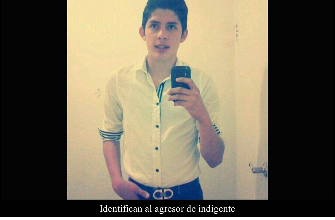 Identifican al agresor de indigente