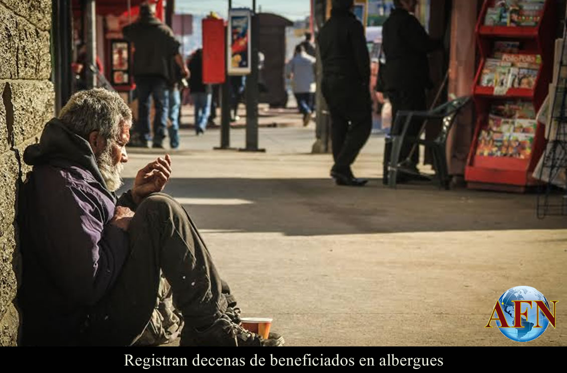 Registran decenas de beneficiados en albergues