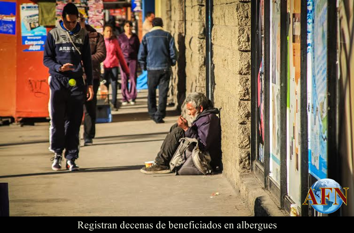 Registran decenas de beneficiados en albergues