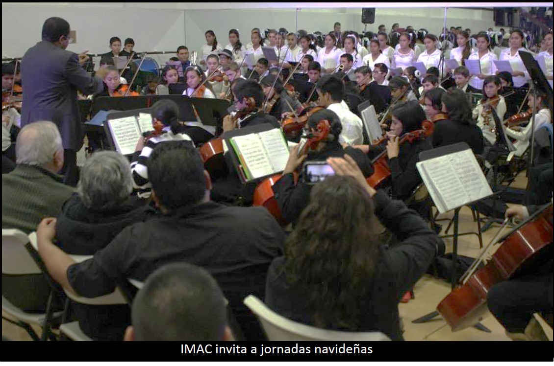 IMAC invita a jornadas navideñas