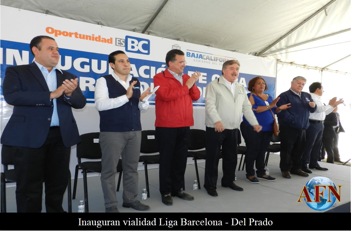 Inauguran vialidad Liga Barcelona - Del Prado