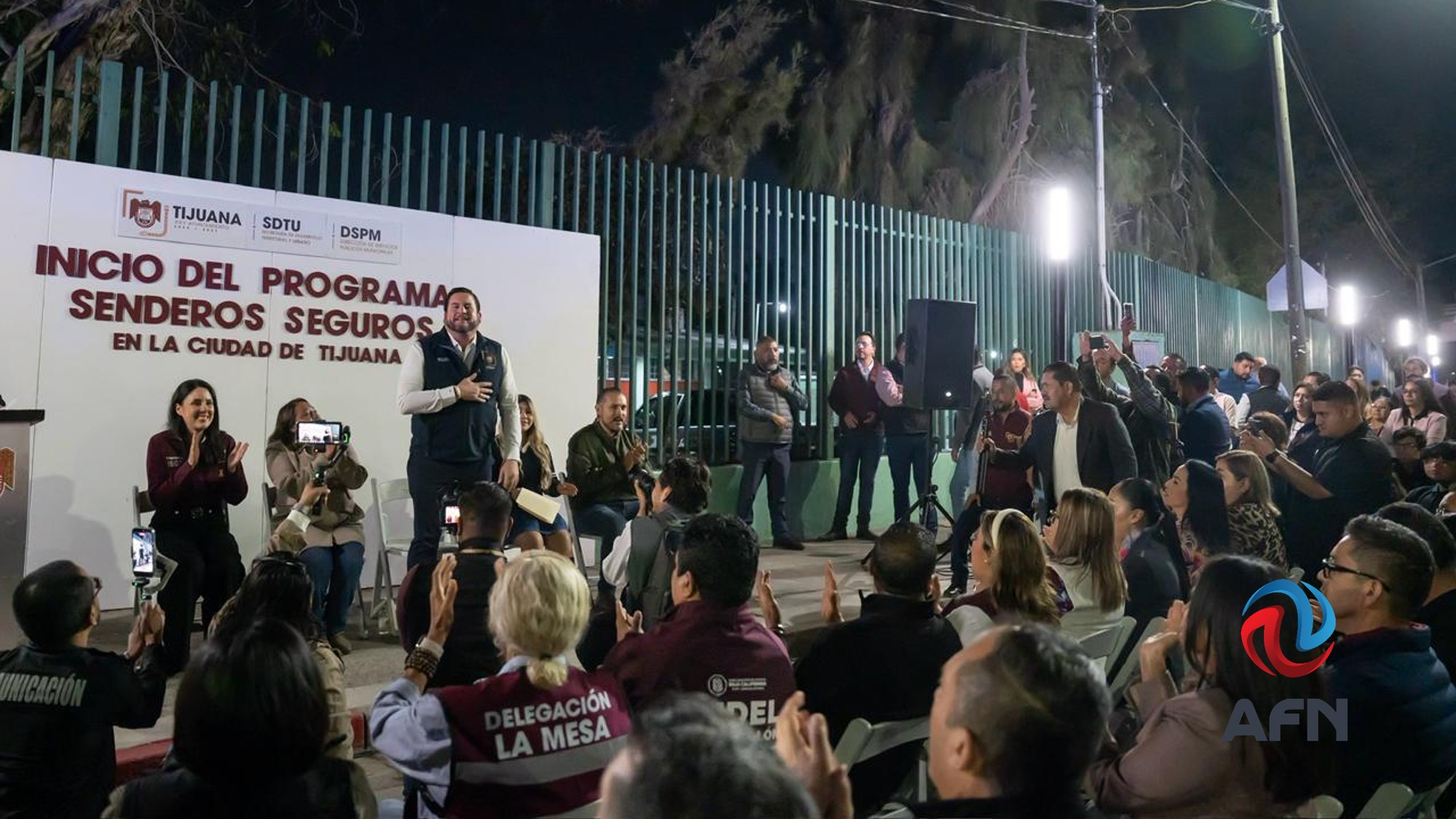 Burgueño Ruiz inauguró Sendero Seguro en Vía Rápida Poniente
