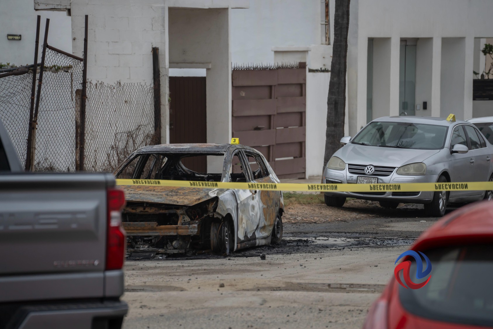 Incendian vehículos de la fiscalía en Tijuana; es el segundo ataque en menos de 24 horas