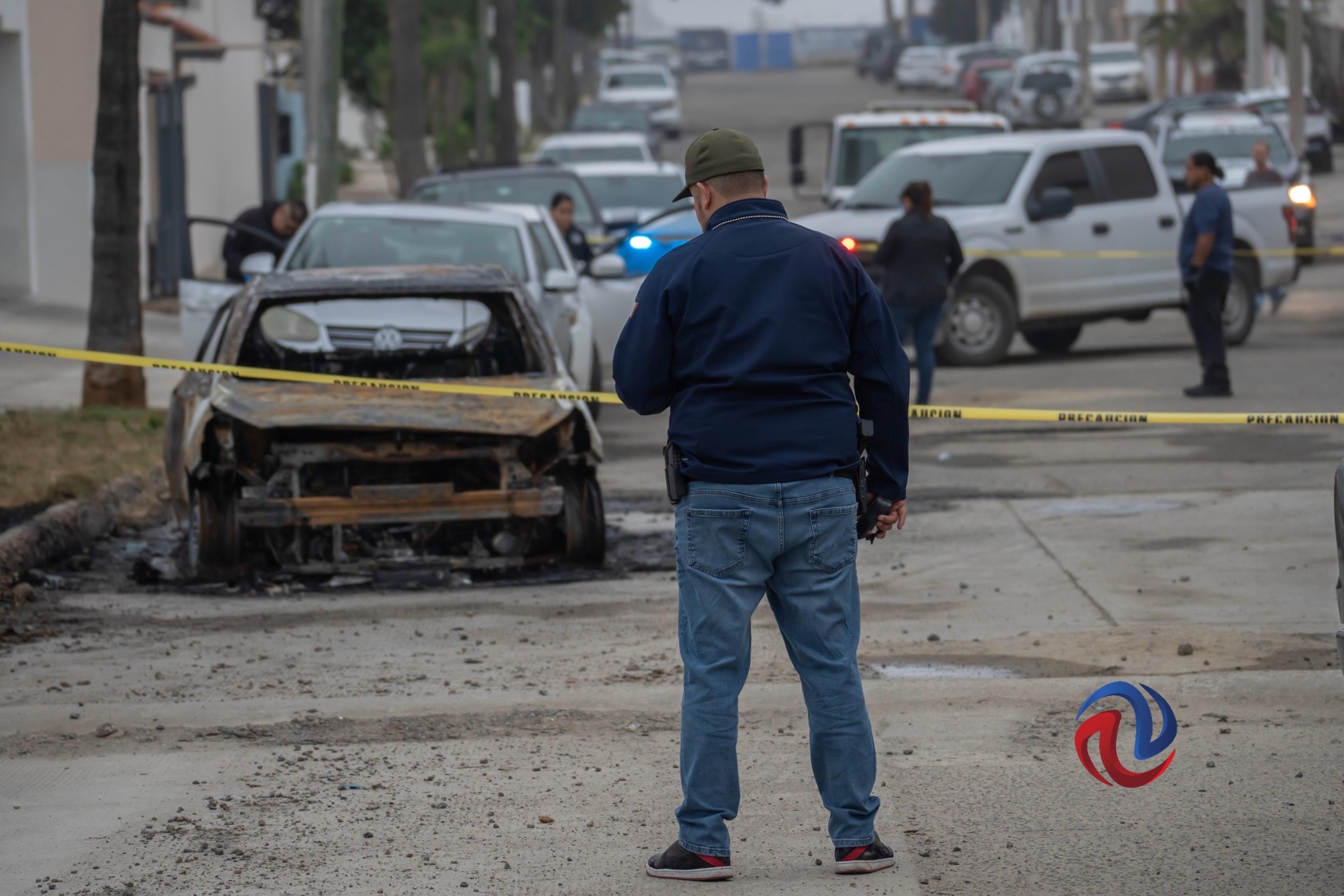 Incendian vehículos de la fiscalía en Tijuana; es el segundo ataque en menos de 24 horas