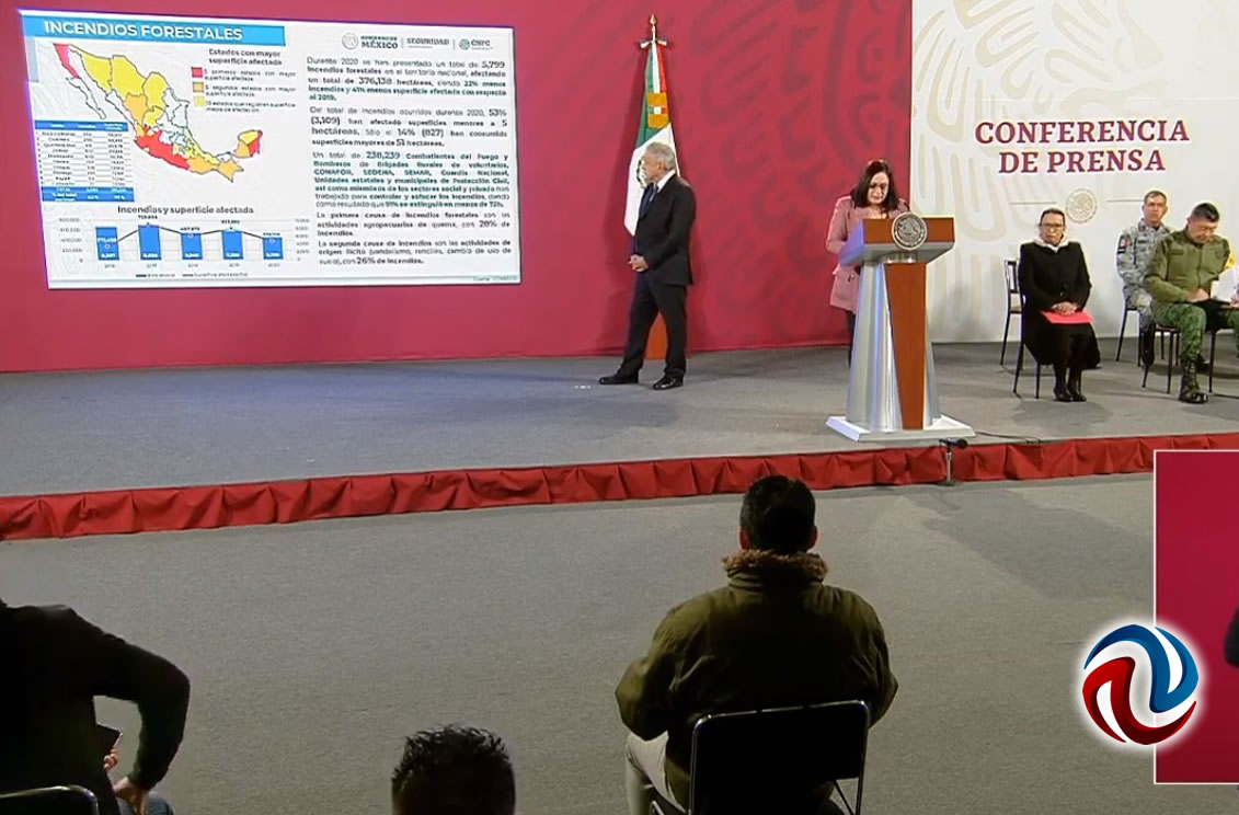 Encabeza Baja California incendios forestales a nivel nacional en 2020
