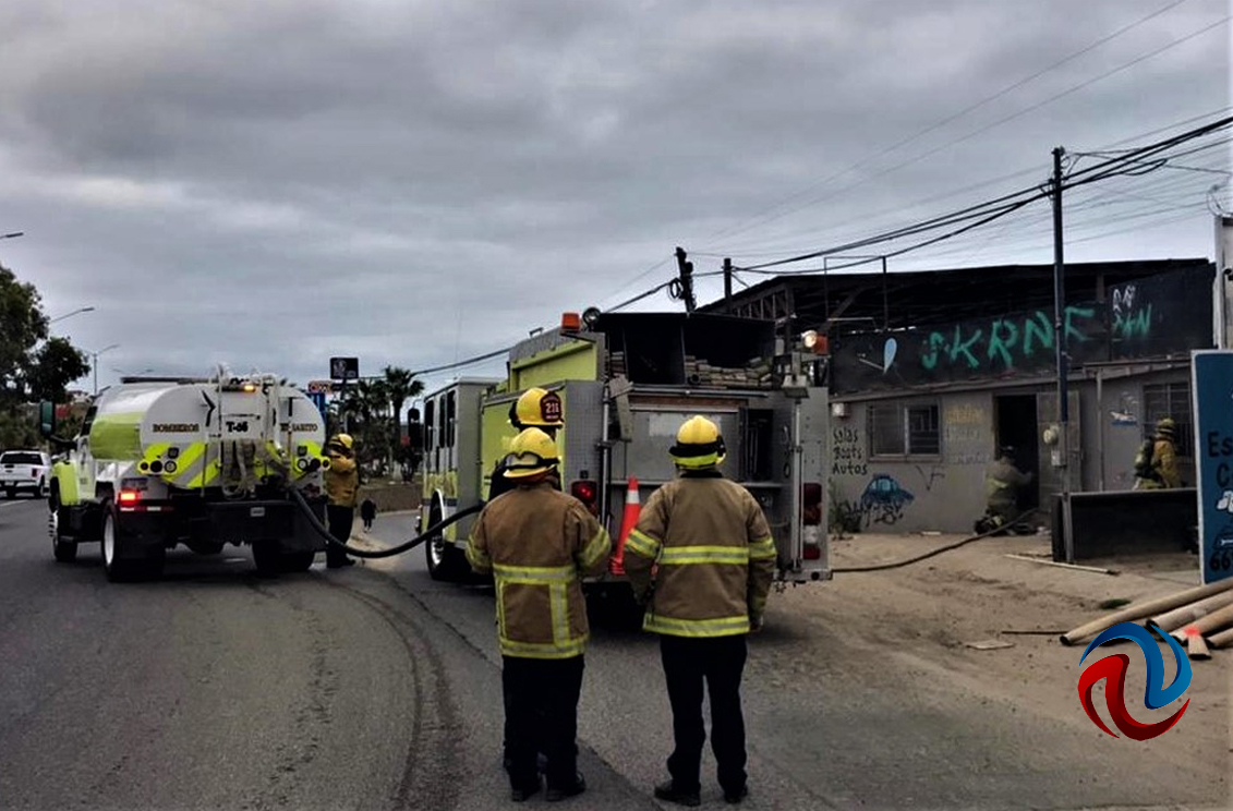 Siguen registrándose incendios forestales y urbanos en Rosarito: PC