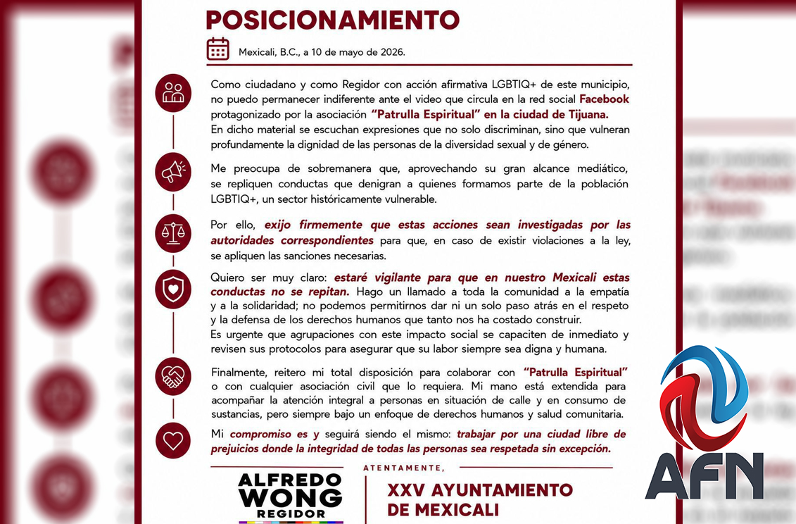 Expresan colectivos indignación por trato de personal de la Patrulla Espiritual