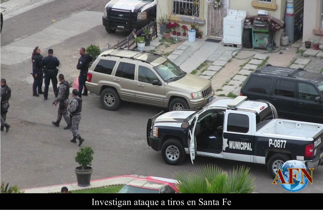 Investigan ataque a tiros en Santa Fe