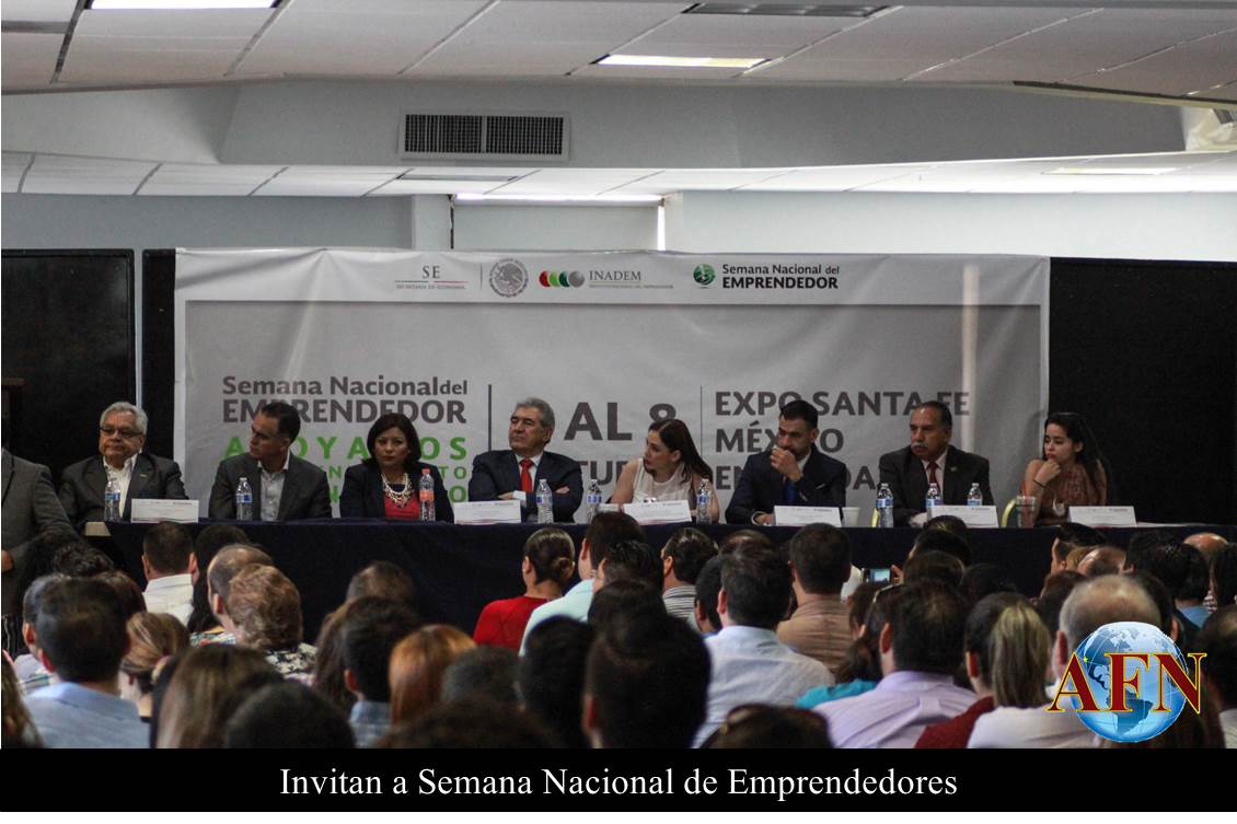 Invitan a Semana Nacional de Emprendedores