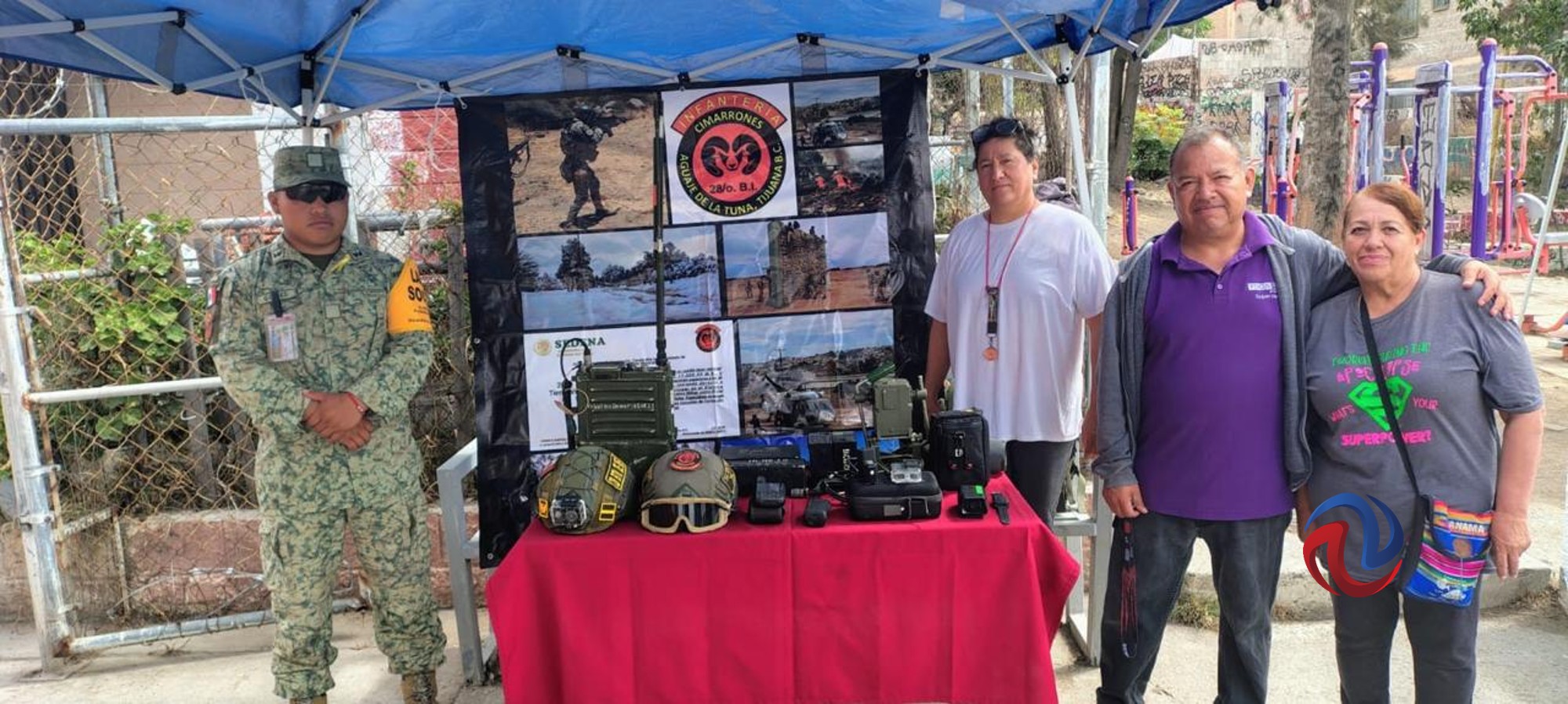 Ejército llevó jornada de labor social a Pórticos de San Antonio